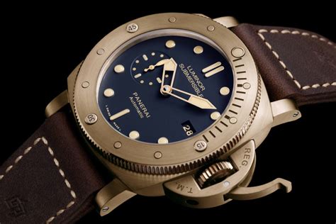 panerai luminor submersible 1950 3 days automatic bronzo|officine panerai luminor submersible.